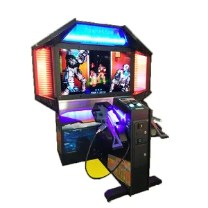 Beste kwaliteit 55 inch screen bediening ghost muntautomaat indoor schieten arcade game machine