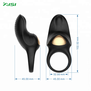 Vibrador de silicona para pene de hombre, Juguetes sexuales vibradores, anillo para pene - Product Image 6