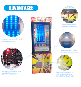 Coin Vận Hành Đống Lên Gạch Plush <span class=keywords><strong>Stacker</strong></span> Giải Thưởng Bán Hàng Tự Động Arcade Trò Chơi Máy Để Bán - Product Image 3