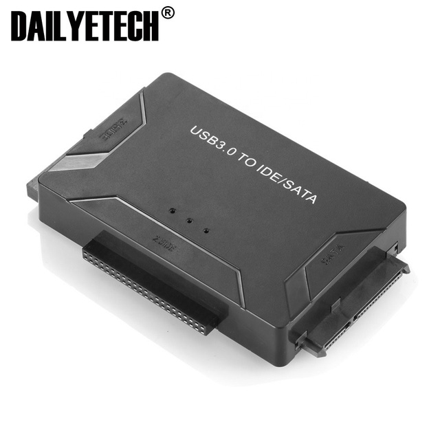 USB 3.0 to SATA IDE ATA Data Adapter 3 in 1 for PC Laptop 2.5" 3.5" HDD Hard Disk Driver With Power