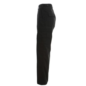 Uniforme Táctico BDU Negro con Garantía Comercial, Tejido Ripstop y Textura Twill - Product Image 5