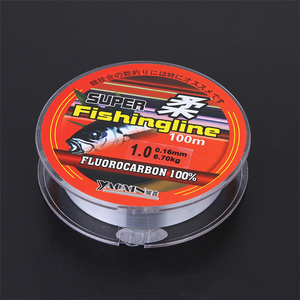 YOUME Marke <span class=keywords><strong>Super</strong></span> Strong Japanisch 100m 100% Nylon Transparent Nicht Fluor kohlen wasserstoff Nylon Angelschnur Angel gerät