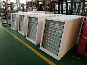 Nhôm kính cửa sổ màn trập bằng tay với grill thiết kế và muỗi <span class=keywords><strong>net</strong></span> - Product Image 2