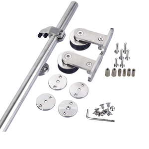 Atas Dipasang Digunakan Peralatan Pintu Geser Mekanisme Stainless Steel Geser Kaca Pintu Gudang Peralatan - Product Image 3