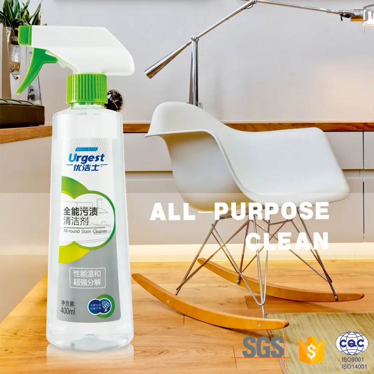 Limpeza com detergente líquido de lavagem chão/limpador de vidro/all purpose cleaner spray líquido