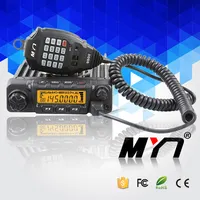 لمسافات طويلة VHF UHF لاسلكي للهواة جهاز اتصال داخلي لاسلكي راديو السيارة مع شاشة الكريستال السائل