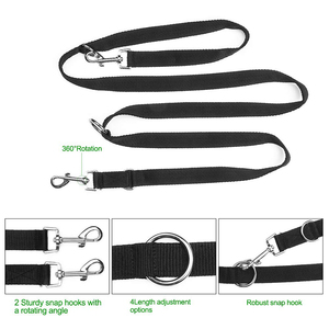 Laisse mains-libres pour chien, ceinture multifonctionnelle réglable de 6 pieds, pour la course à pied, à Double extrémité, pour les chiots - Product Image 4