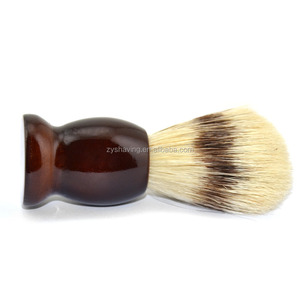 Pennello da barba bagnato da uomo in puro <span class=keywords><strong>legno</strong></span> con setole in <span class=keywords><strong>legno</strong></span> 100% con manico in <span class=keywords><strong>legno</strong></span> - Product Image 5
