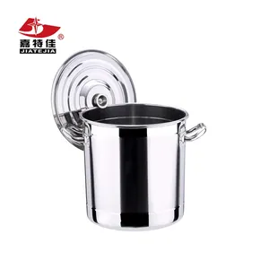 Best selling stainless steel large capacity industrial cooking pot/soup pot