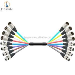 <span class=keywords><strong>Cavo</strong></span> XLR Maschio-Femmina <span class=keywords><strong>RCA</strong></span> a 8 Pin Multistadio di Alta Qualità Jinsanhu, Vendita all'Ingrosso - Product Image 3