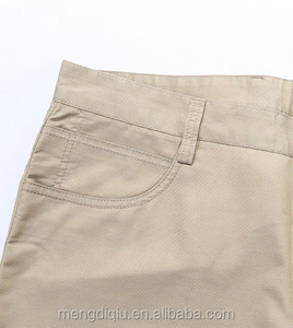Robe droite personnalisée OEM ODM de marque décontractée classique en coton doux léger coupe ajustée pantalon chino <span class=keywords><strong>kaki</strong></span> pour hommes - Product Image 5