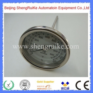 Termometer Bimetal Semua Bahan Stainless Steel 0-500C - Product Image 4