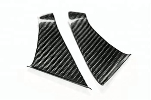 10 pièces de porte intérieure en Fiber de carbone, garniture brillante pour R35 GTR 2009 — 2014 LHD - Product Image 6