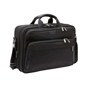 Large Expandable Business Trip Bag Executive <strong>Leather</strong> Briefcase for Men - Product Image 1