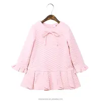 ピンクのキッズドレス子供服幼児服