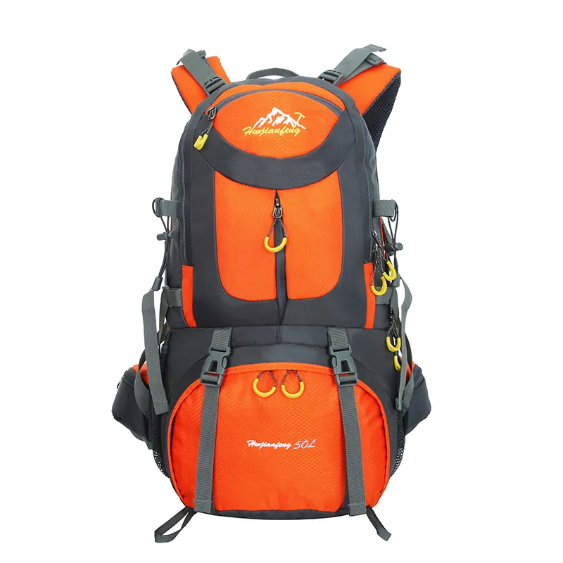 High Quality Men Women Larger Custom Logo Hiking Backpack 40L 50L 60L