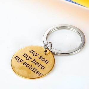 LLavero de My Son, My Hero, My Soldier, militar, esposa, madre, hijo, regalo de Navidad, novio - Product Image 4