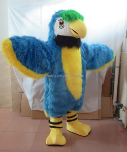 Costumes de mascotte de dessin animé de <span class=keywords><strong>perroquet</strong></span> bleu amusant Funtoys - Product Image 2