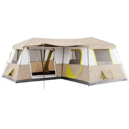 Yeler 16 'X 16' Freestanding All'aperto Istante 12 Persona Famiglia Tenda Cabina Aria Condizionata Tenda Da Campeggio