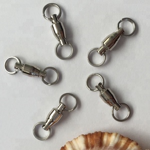 按扣和旋转用开口环滚珠轴承钓鱼旋转接头 - Product Image 5