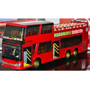 Su misura 1: 87 Scale Diecast in Metallo in Autobus Modello Made in China