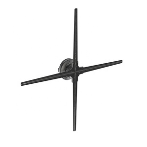 4 hoja HD holográfica pantalla 1920*1080 girando holograma Fan publicidad 3D proyector LED - Product Image 2