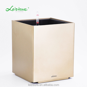 Macetas Modernas Verticales de Plástico Simple, Combinadas, Cuadradas, para Plantas de Jardín y Flores - Product Image 5