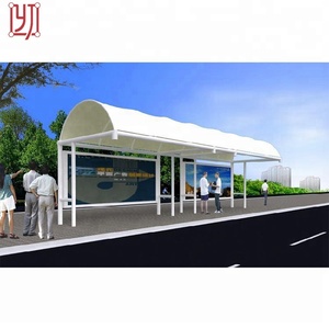 Toldo de Membrana para Estacionamiento de Autos, Cubierta para Estacionamiento de Autos, Tela de Sombra - Product Image 3
