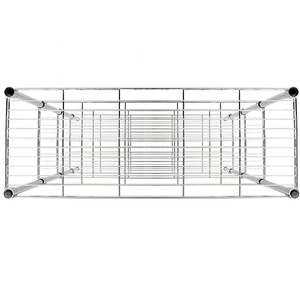 Estantería Metálica de 4 Niveles con Alambre Cromado, Precio de Fábrica, Calidad Garantizada, OEM/ODM - Product Image 6