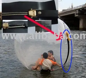 Cremallera 100% real impermeable/hermética para Bola de agua para caminar - Product Image 1