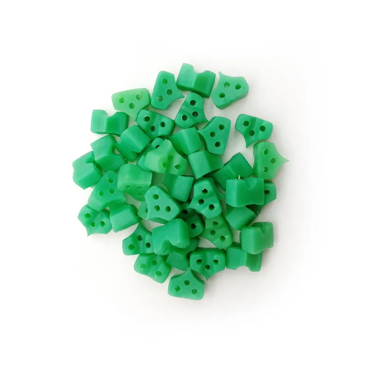 Dental Add-On Silicone Wedges / Fixing Wedge Green Add-on Wedges for Dental Othordontics / dental silicone wedges