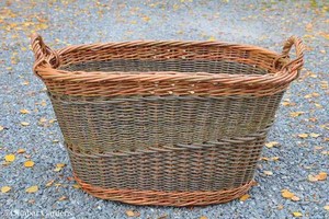 Fornitore della fabbrica della cina all'ingrosso salice log grande di stoccaggio cesti di stoccaggio per la frutta - Product Image 5