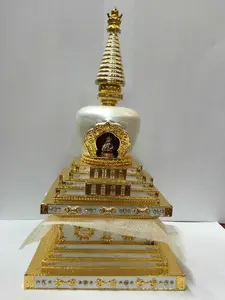 2017 Fengshui Metall Stupa von 8 Türen zu Fülle