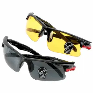 Lunettes de Vision nocturne pour hommes et femmes, vente en gros, lunettes de soleil, lunettes de Vision nocturne, lunettes de conduite UV400 Anti-éblouissement