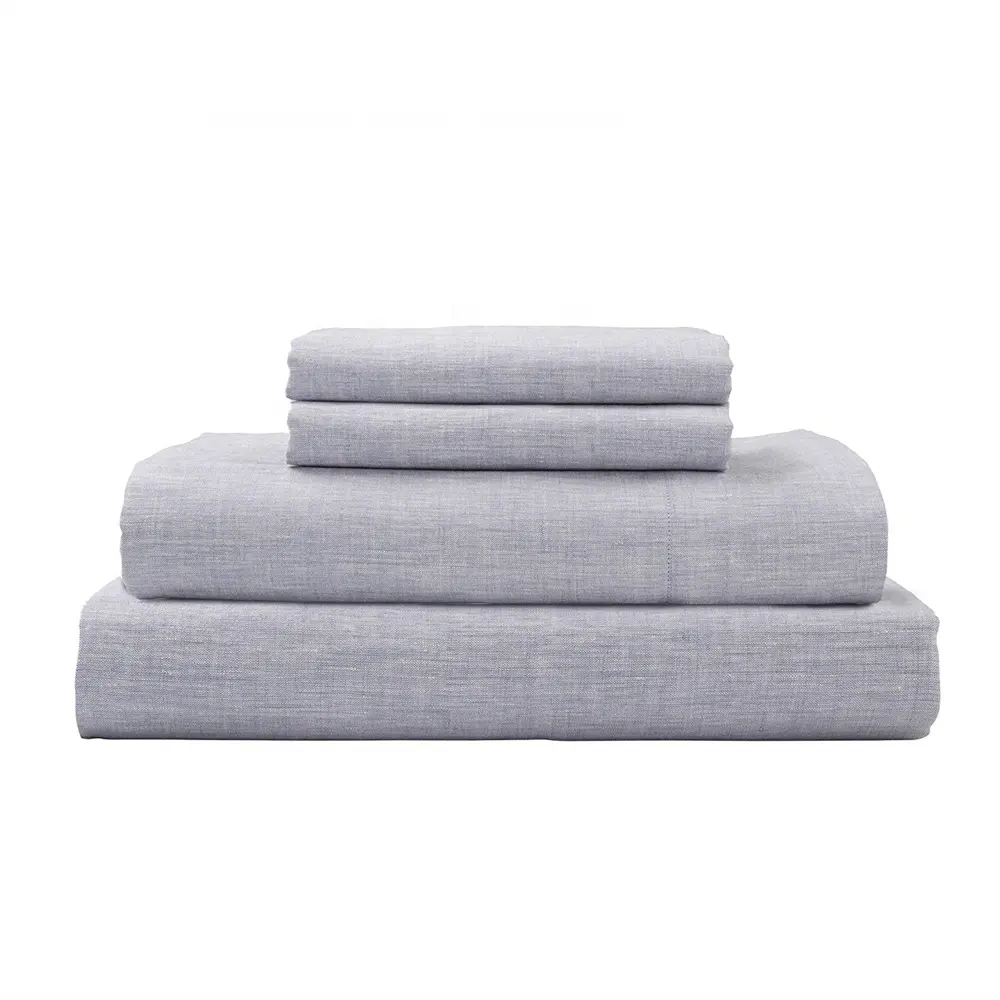 Pure Linen Bedding Sets 100% Pure French Linen Duvet cover Sets Queen 3 piece