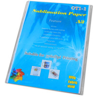 Colorking haute qualité 108 grammes A4 A3 taille tasse t-shirt colorant Sublimation papier d'impression papier de transfert de chaleur