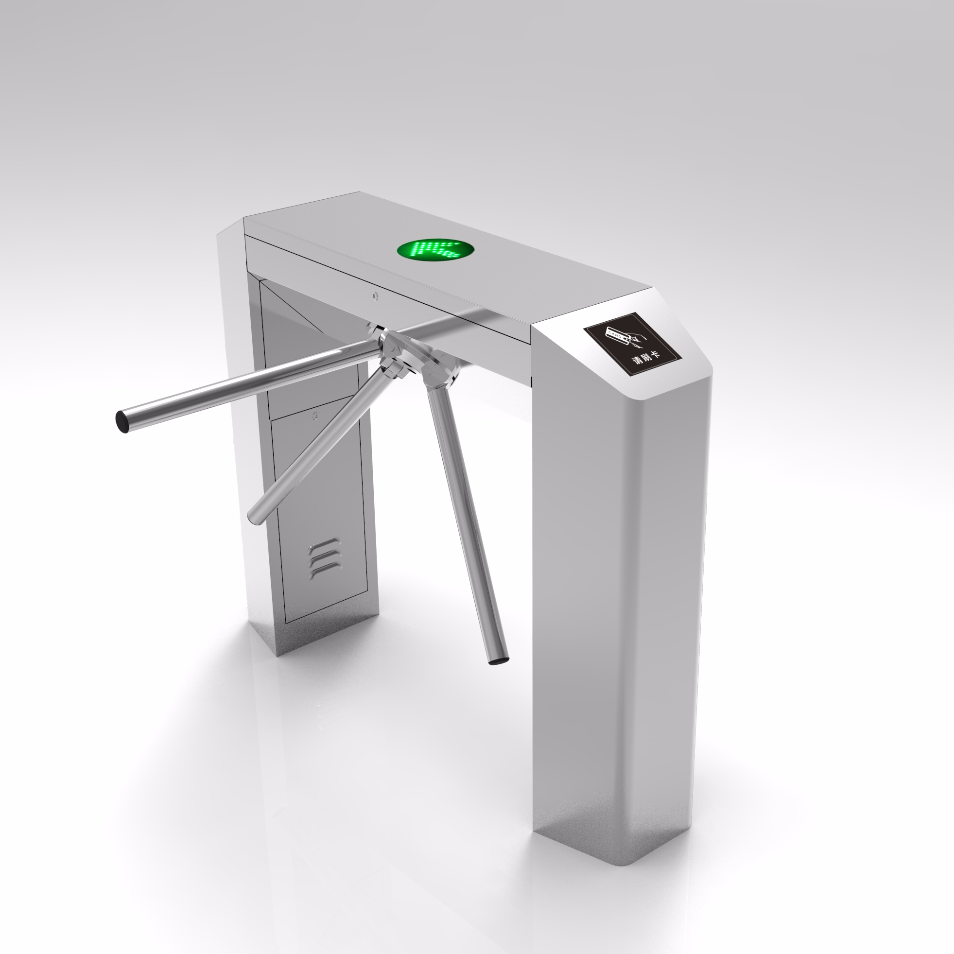 Оптовая продажа интеллектуальная Автоматизация rfid Контроль доступа безопасный турникет со штативом ворота