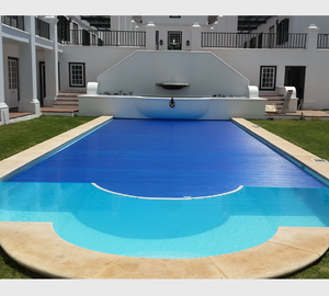 Cubierta de piscina eléctrica automática de policarbonato, cubierta retráctil impermeable de bajo <span class=keywords><strong>precio</strong></span>, aprobado por Australia - Product Image 4