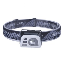 Wason utilisation quotidienne étanche Sports de plein air lampe frontale Angle réglable intelligent geste détection Camping tête torche avec lumière rouge