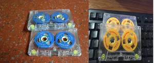 2 Reels Cassette Old Fashion With Blue And Yellow Color Custom Service Best Factory Price Cassette Tape.