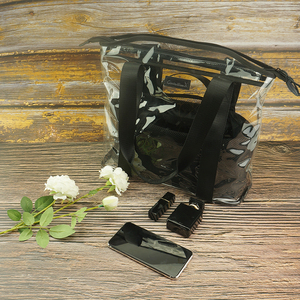 2019 de moda de las mujeres, <span class=keywords><strong>dos</strong></span> en uno de PVC transparente bolsa de bebé bolsa de momia verano alta calidad bolsa de playa - Product Image 5