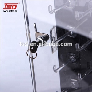 Nhà máy tùy biến cửa hàng bán lẻ truy cập hàng đầu xoay <span class=keywords><strong>Acrylic</strong></span> Keychain hiển thị trường hợp Giá đứng - Product Image 3