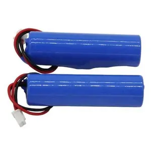 18650 Li-ion Battery 1S1P 3.7V 3000mAh 11.1Wh with Built in PCB Safety Protections Custom Cylindrical Batteries with Connector