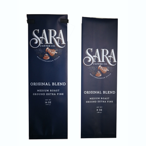 Guangdong Dongguan โรงงาน Made ราคาถูก Stand Up Coffee <span class=keywords><strong>Bean</strong></span> กระเป๋าที่มี Tin Tie และ Degassing วาล์ว - Product Image 2