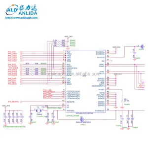 יצרן שנזן מותאם אישית עיצוב pcb fr-4 מעגלים אלקטרוני