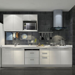 German modern kitchen furniture from China with island kitchen cabinet