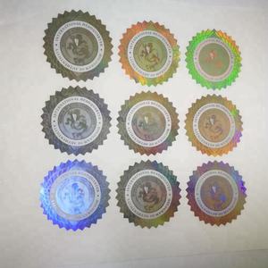 Sceaux de sécurité numéro de fonctionnement, étiquette holographique avec <span class=keywords><strong>prix</strong></span> d'usine - Product Image 3