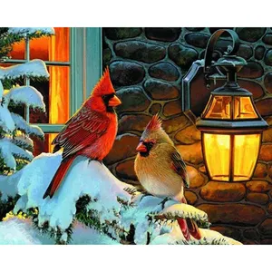 Diy 5d Diamond Painting Bird Needlework Craft Gift Full Square Round Cattle Diamond Embroidery Cross Stitch Kits