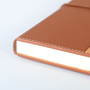 <strong>A5</strong> Thermal Pu Cover Custom Print Logo <strong>Notebook</strong> With Round <strong>Elastic</strong> Band - Product Image 4