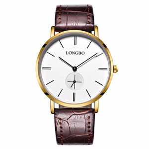 <span class=keywords><strong>LONGBO</strong></span> 80320<span class=keywords><strong>นาฬิกา</strong></span>ควอตซ์ผู้ชายหรูหรา<span class=keywords><strong>นาฬิกา</strong></span>กันน้ำ<span class=keywords><strong>นาฬิกา</strong></span>คุณภาพสูง